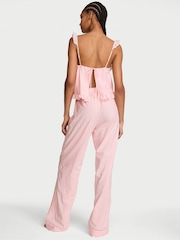 Victoria's Secret Angel Pink Polka Dot Cami Long Pyjamas Set - Image 3 of 3