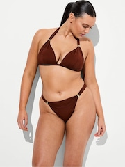 Victoria's Secret Dark Chili Brown Classic Bikini Bottoms - Image 1 of 2