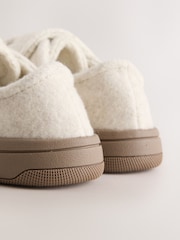 لون محايد دب - Barefoot Touch Fastening Cupsole Slippers - صورة 4 من 6