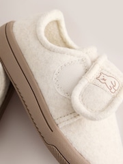 لون محايد دب - Barefoot Touch Fastening Cupsole Slippers - صورة 6 من 6