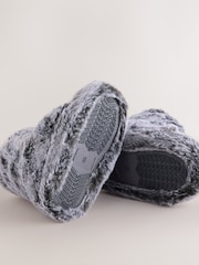 Siva pingvin - Pull On Novelty Slipper Boots - Slika 5 iz 5
