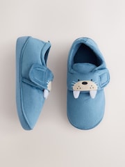 Blue Walrus Touch Fastening Cupsole Slippers - Image 1 of 5