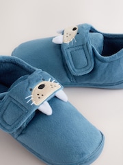 Blue Walrus Touch Fastening Cupsole Slippers - Image 5 of 5