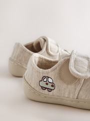 Neutral Transport Touch Fastening Cupsole Slippers - Image 3 of 5