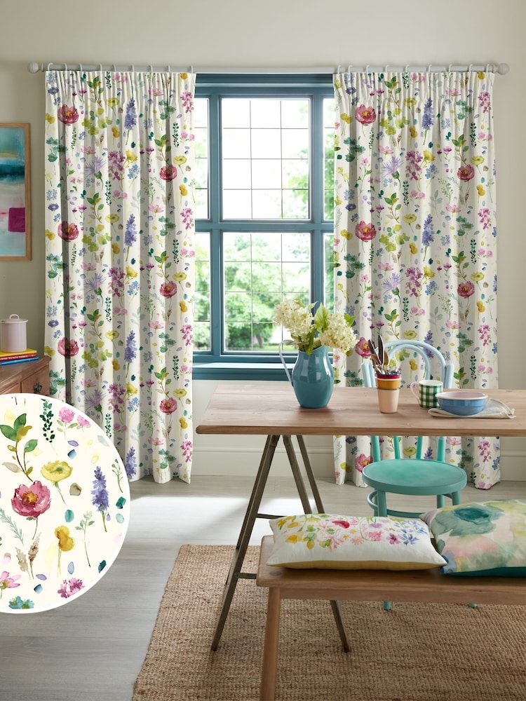 Bluebellgray Spring Tetbury Made to Measure Curtains - Image 1 of 9