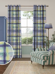 Bluebellgray Heather Tartan Made to Measure Curtains - Image 1 of 9