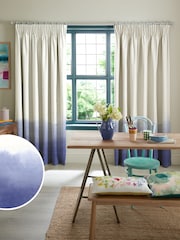 Bluebellgray Cornflower Ombre Made to Measure Curtains - Image 1 of 9