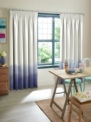 Bluebellgray Cornflower Ombre Made to Measure Curtains - Image 2 of 9