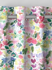 Bluebellgray Cerise Flora Made to Measure Curtains - Image 7 of 9