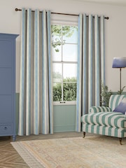 Bluebellgray Atlantic Seaside Stripe Made to Measure Curtains - Image 2 of 9