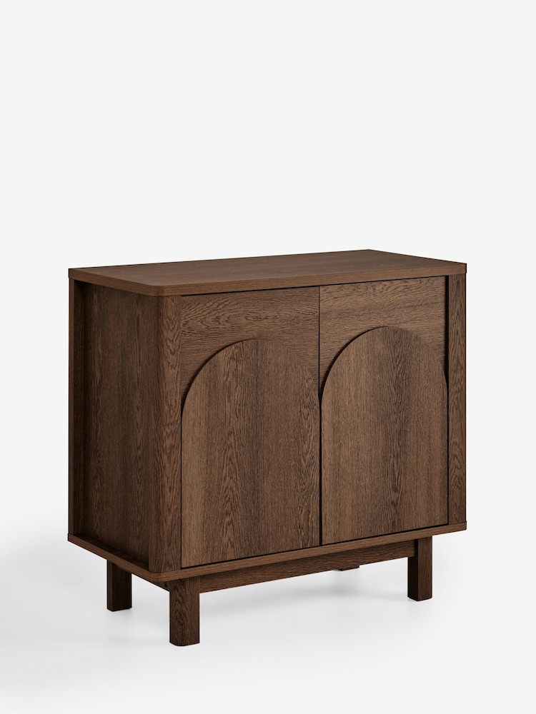 Dark Natural Arches Mango Wood Effect Small Sideboard - Image 10 of 10 Dark Natural Arches Mango Wood Effect Small Sideboard - Image 10 of 10