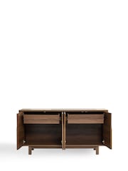 Dark Natural Arches Mango Wood Effect Sideboard - Image 2 of 10