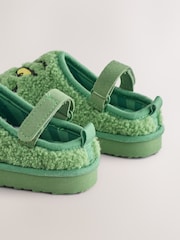 Green The Grinch Novelty Slipper Mules - Image 3 of 5