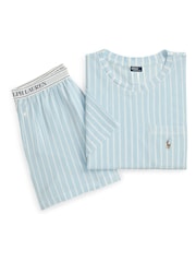 Polo Ralph Lauren Yellow Knits Shorts Sleeve Shorty Set - Image 5 of 6