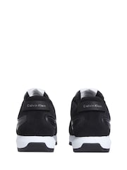 Calvin Klein Black Toothy Runner Laceup Mix Sneakers - Image 2 of 3