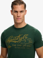 Superdry Green Industry Worker Relaxed T-Shirt - Image 4 of 5