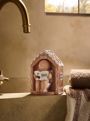 Natural Christmas Gingerbread Bathroom Ornament - Image 1 of 5