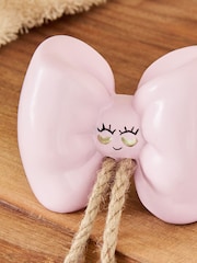 Pink Bow Bathroom Ornament - Image 2 of 4