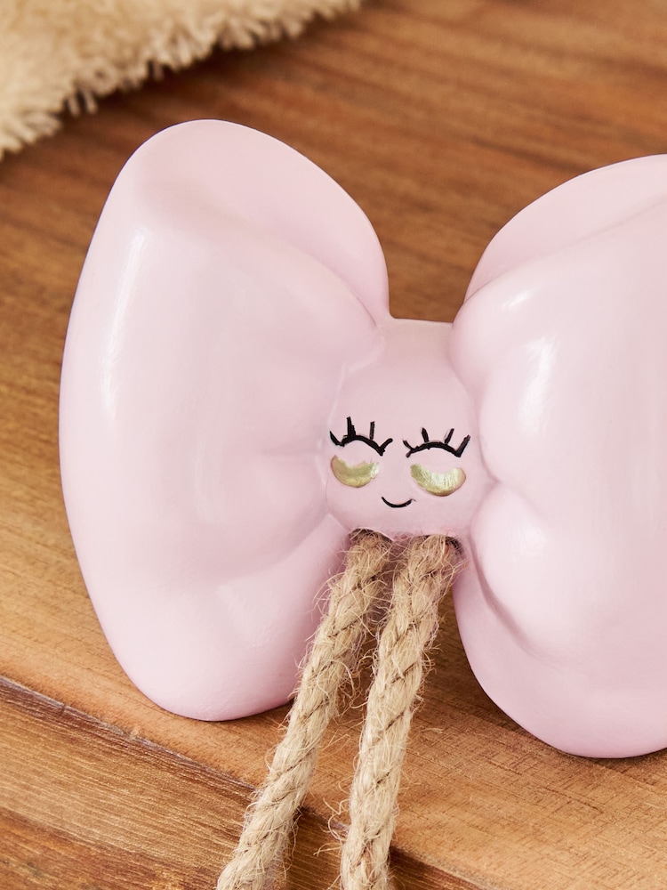 Pink Bow Bathroom Ornament - Image 2 of 4