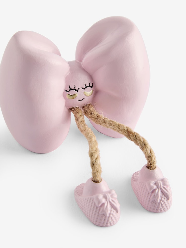 Pink Bow Bathroom Ornament - Image 4 of 4
