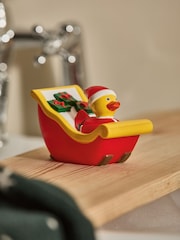 Red Christmas Sleigh Light Up Bath Toy - Image 2 of 4