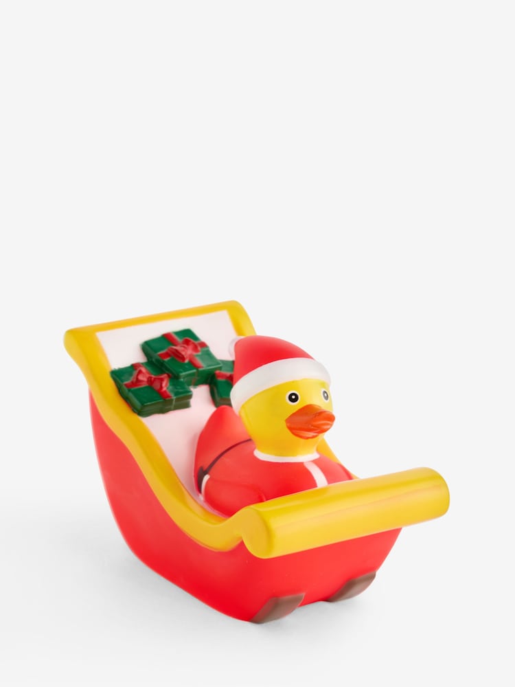 Red Christmas Sleigh Light Up Bath Toy - Image 4 of 4 Red Christmas Sleigh Light Up Bath Toy - Image 4 of 4