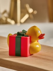 Red Christmas Duck Light Up Bathroom Toy - Image 3 of 4