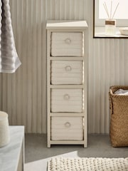 Natural Rib Borg Slim Storage Bathroom Drawers - Image 2 of 7