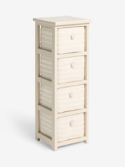 Natural Rib Borg Slim Storage Bathroom Drawers - Image 6 of 7