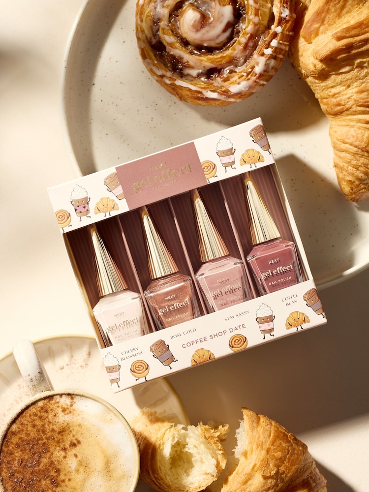 Set of 4 Gel Effect Nail Polish Gift Set - Image 1 of 1