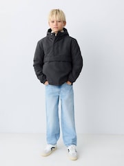 Mango Grey Padded Coat - Image 1 of 5