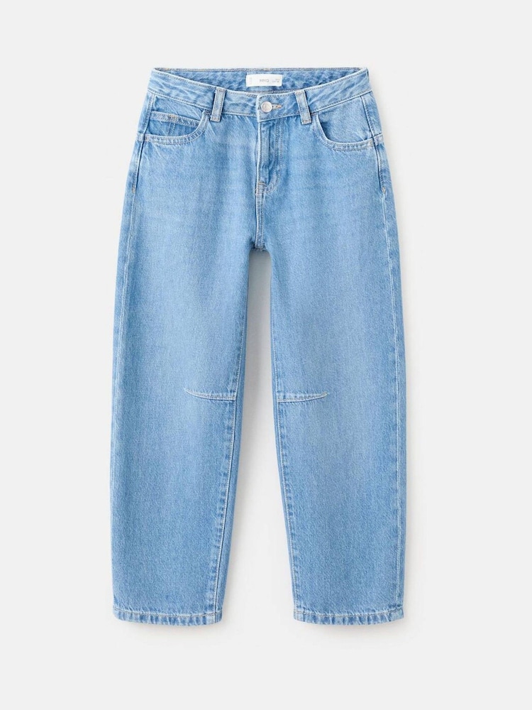 Mango Blue Balloon Jeans - Image 2 of 4