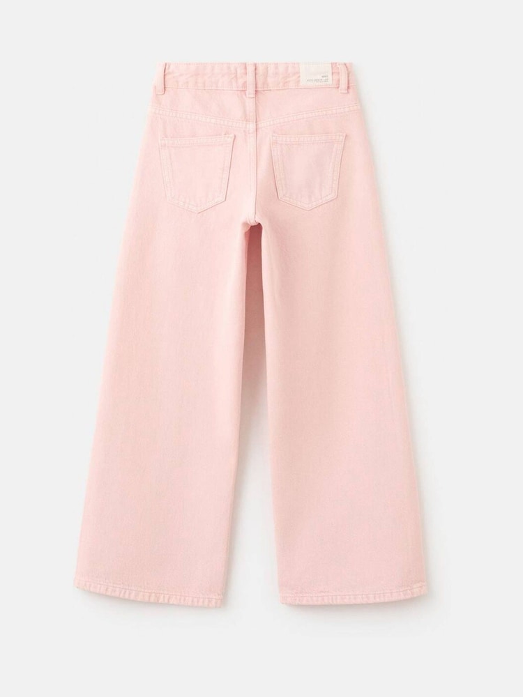 Mango Pink Star Stud Detail Jeans - Image 1 of 3