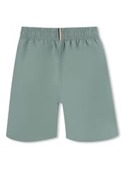 BOSS Green Leg Logo Swim Shorts - Image 2 of 3