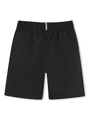 BOSS Black Ground Leg Logo Swim Shorts - Image 2 of 3