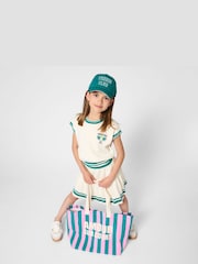 Kids Around Pink Colourblock Stripe Hang Bag - Image 6 of 7