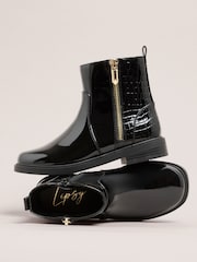 Lipsy Black Patent Boots - Image 1 of 5