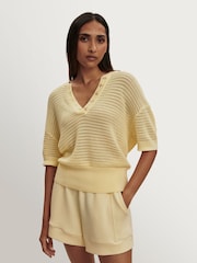 Varley Anise Flower Callie Knit Top - Image 1 of 2