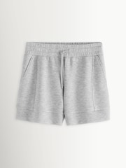 Varley Light Grey Marl Atrium High Waisted Shorts 4.5" - Image 6 of 6