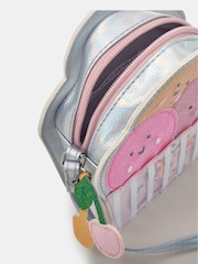 Angels By Accessorize Silver Girls Ice Cream Sundae Bag - Image 2 of 2