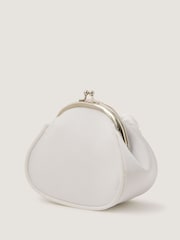 Monsoon White Rosette Clip Frame Bag - Image 2 of 4