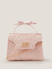 Monsoon Floral Embroidered Bow Handle Bag - صورة 1 من 4