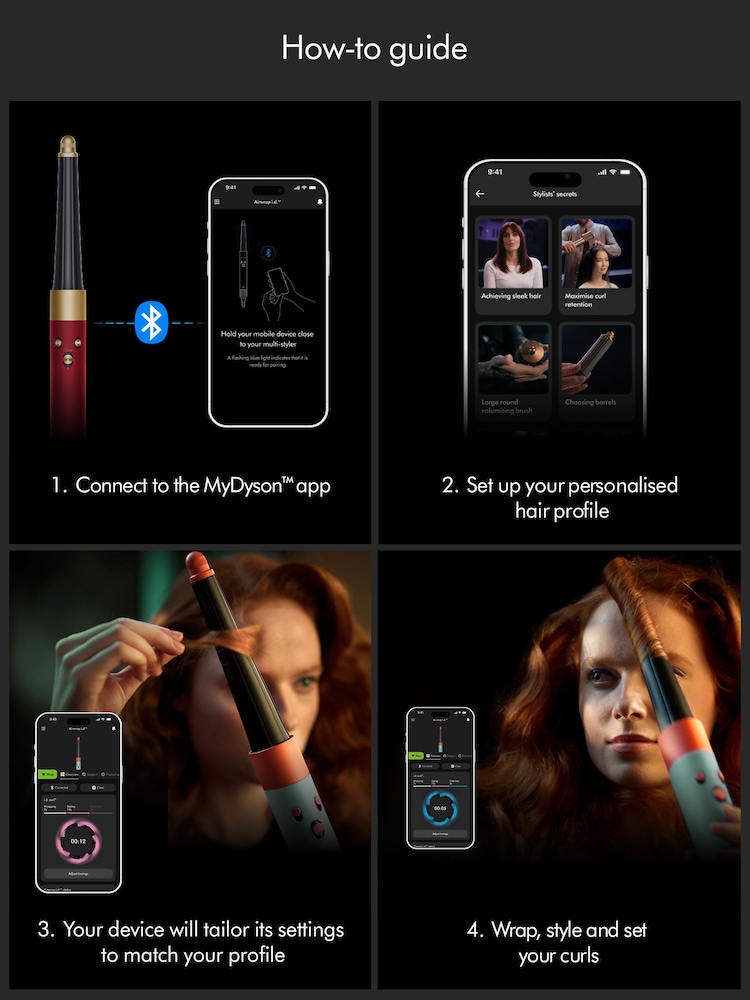 Dyson Red Airwrap ID Multi Styler - Image 2 of 10