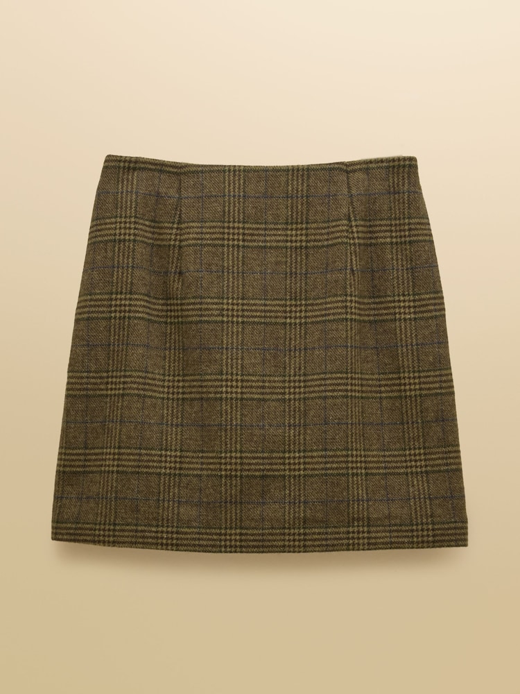 Brun Kontroll - Joules Blyth Tweed Mini Kjol - Bild 9 av 9