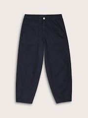 Baukjen Blue Amelia Barrel Leg Cargo Trousers - Image 5 of 5