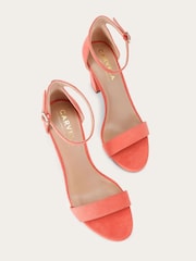 Orange - Carvela Capo Sandalen mit Blockabsatz - Bild 3 von 5