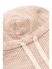 ვარდისფერი - Liewood Gorm-ის Reversible Seersucker-ის ყურებიანი Sun hat - სურათი 3 4-დან