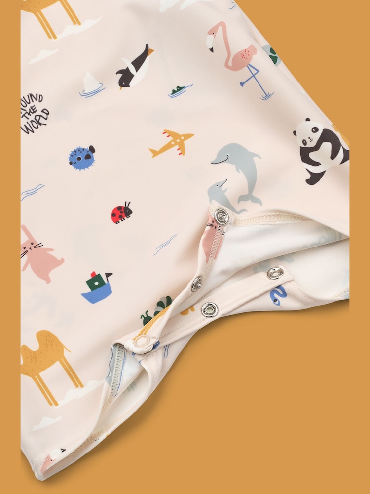 Liewood Thor Baby Cream Swimsuit - Image 4 of 4