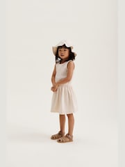 Liewood Amelia Anglaise Cream Sun Hat - Image 3 of 5