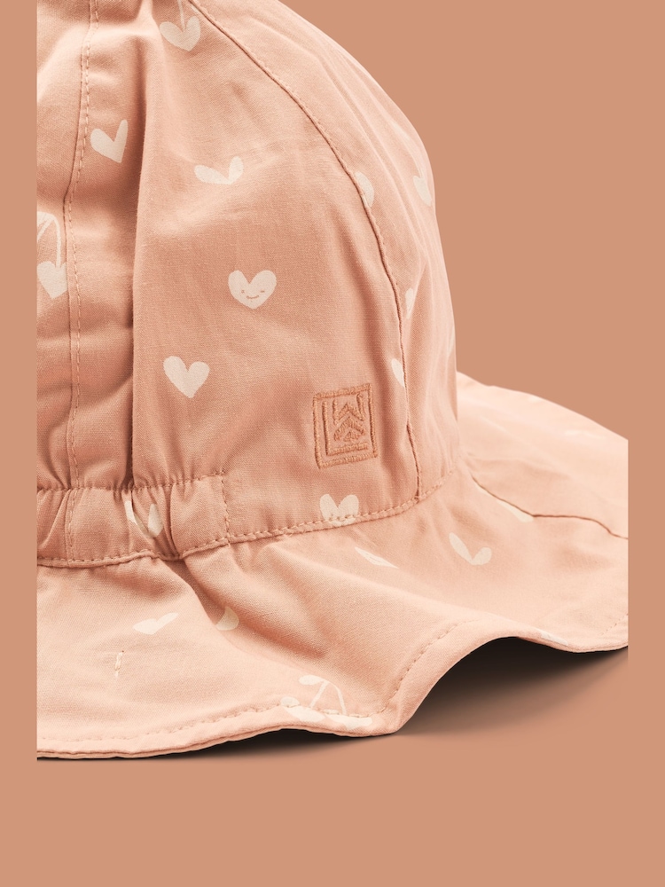 Vaaleanpunainen - Liewood Amelia Reversible Sun Hat - Kuva 3 / 3